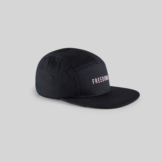 ORIGINAL 5 PANEL CAP - BLACK CAMO - Freedom 83