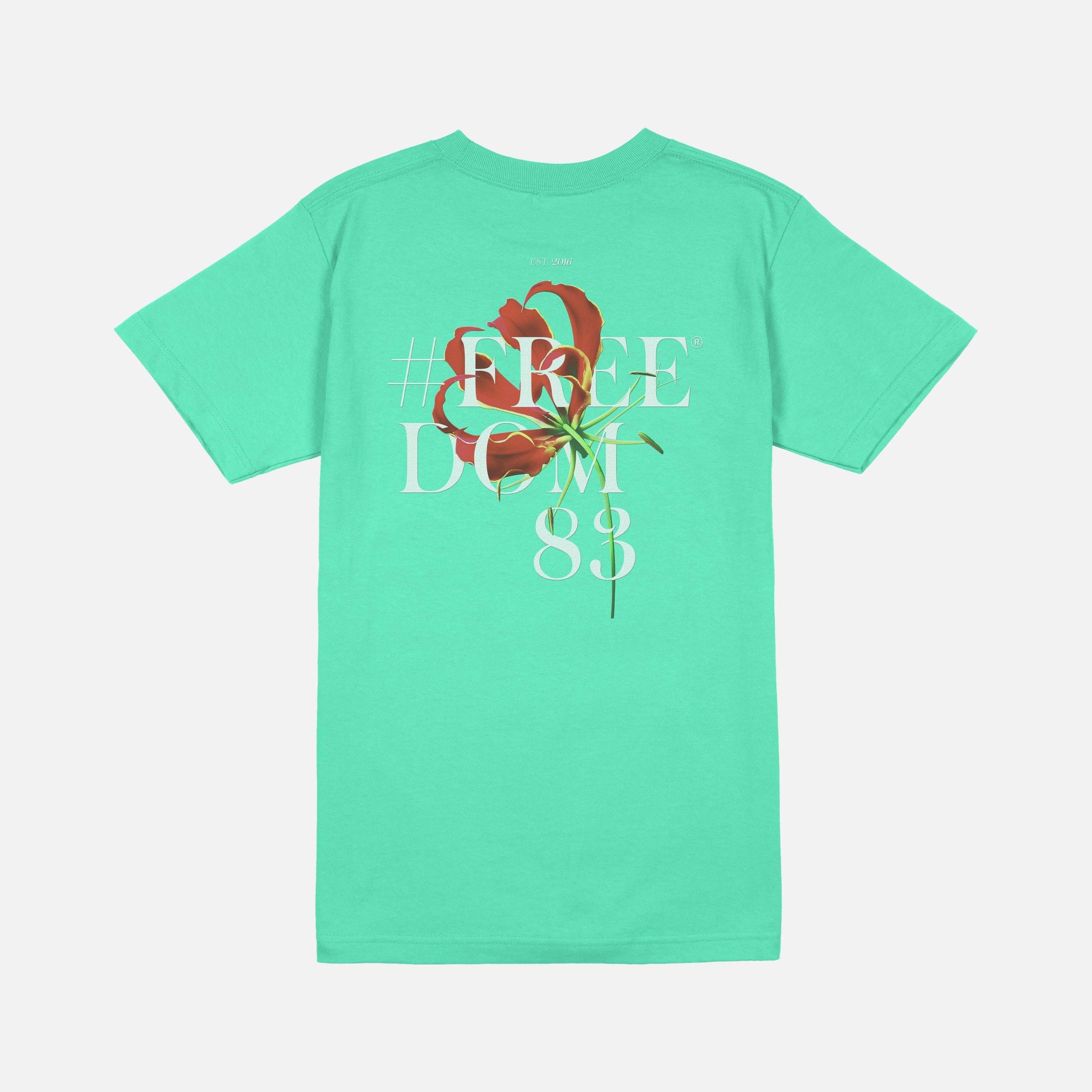 Gloriosa Tee [Mint] - Freedom 83