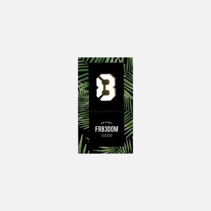 WHITE & GOLD LOGO PIN - Freedom 83