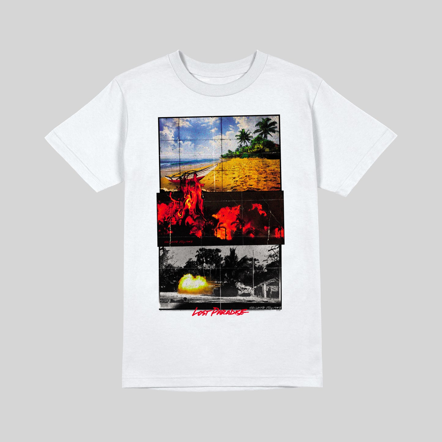 Lost Paradise 2 T-shirt - White - Freedom 83